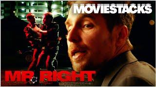 Restaurant Fight | Francis Multitasks During His Second Date With Martha | MR. RIGHT | MovieStacks