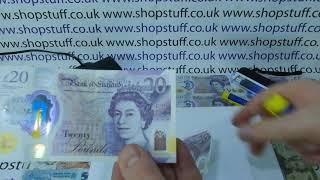 How To Tell If You Have A £20 Fake Polymer Note Retailers or Cashiers Guide