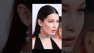 Bella Hadid's old face had so much potential️ #bellahadid #celebrity #goviral #beautiful #shorts