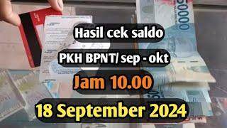 PKH hari ini, akhirnya update saldo masuk KKS Rp 300  400.000 Rp 600.000 masuk KKS bank ini