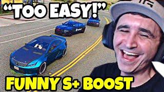 Summit1g INSANE DRIVING & OUTPLAYS COPS In FUNNY S+ BOOST! | GTA 5 NoPixel RP