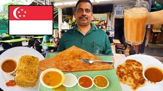 Legendary Indian Street Food in Singapore! Mutton Biryani, Masala Dosa, Prata! Singapore Hawker Food