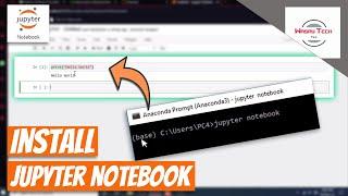 How to Install Jupyter Notebook on Windows 10 | Step by Step Tutorial | Install Jupyter Notebook