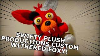 Swifty Plush Productions Custom Withered Foxy Plush Review!