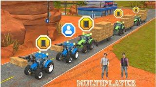 farming simulator 18 multiplayer Gameplay ! farming simulator 18 Make Straw Bales || fs18 timelapse