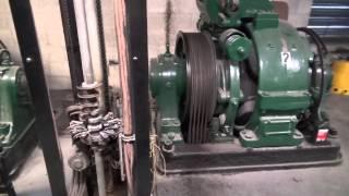 1958 Gearless Traction Otis Elevator Machine Room tour