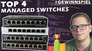 TOP 4 - Einsteiger Managed Switches im Vergleich + Gewinnspiel