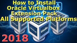 How to Install Virtualbox Extension Pack All Supported Platforms