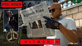 HITMAN 3 SPEEDRUN SAPIENZA ASSASSIN SILENCIEUX EN COSTUME DIFFICULTÉ MAÎTRE - LE MONDE DE DEMAIN