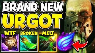 THIS NEW URGOT BUILD IS TAKING OVER TOP LANE! (WHAT IS THIS DAMAGE RIOT?)