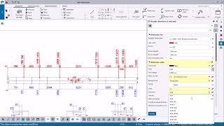 Modify dimensions in Tekla Structures