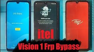 Itel Vision 1 L6005 Android 9/10 Frp Bypass | New method | without pc