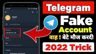 How to create fake telegram account | Telegram fake account kaise Banaye