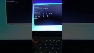 Convert MBR to GPT via CMD #shorts #partition #storage #laptop