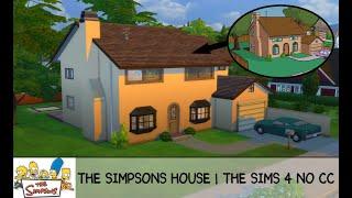 The Simpsons House | The Sims4 | Slow Motion Tour | No CC