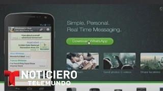 Whatsapp, ¿una pesadilla de los servicios de seguridad? | Noticiero | Noticias Telemundo