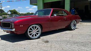 69 Camaro SS On 19X20”  Corleone forged #subscribe  #reels #funny