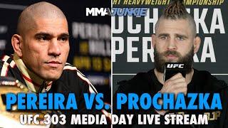 UFC 303: Pereira vs. Prochazka 2 Media Day Live Stream | Wed. 2:30 pm ET/11:30 am PT