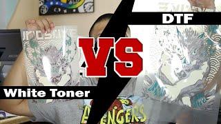 DTF vs White Toner Prints | Battle Of The Transfers | Direct To Film Comparison