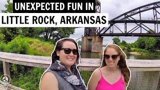 UNEXPECTED FUN IN LITTLE ROCK | Journey through Arkansas