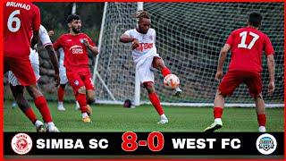 #live SIMBA SC (8-0) WEST FC MCHEZO WA KIRAFIKI LEO MAGOLI YOTE HAYA HAPA MUKWALA AFUNGA HAT TRICK