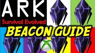 Ark Survival Evolved Xbox One Beacons Guide/Tutorial [All Beacons Explained]