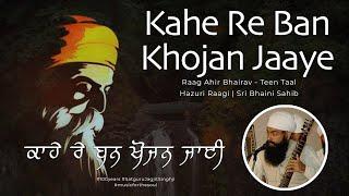 I found God and spoke to Him | Kahe Re Ban Khojan Jaaye  | Shabad Kirtan  #RaagAhirBhairav #TeenTaal