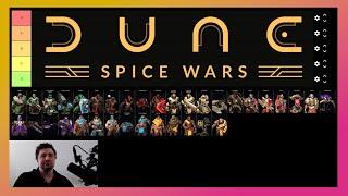 Dune: Spice Wars Unit Tier List by donHaize