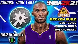 NBA 2K21 KOBE BRYANT BUILD - 54 BADGE UPGRADES - DEMIGOD BROKEN SHOOTING GUARD BUILD