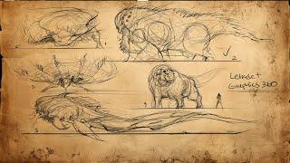 HOW TO DRAW creature thumbnails: Speedy Creature Drawing Tips