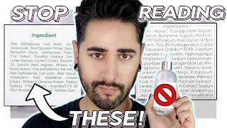 STOP Relying On The Ingredient List! Skincare Mistakes And Misinformation   James Welsh