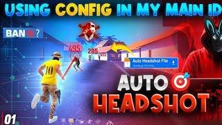 Free Fire Auto Headshot Config File Macro Aimbot + No Recoil Regedit ‼️ Antiban VIP Script 