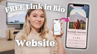 How to Create a FREE Link in Bio Site [Content Creator Bio Sites]