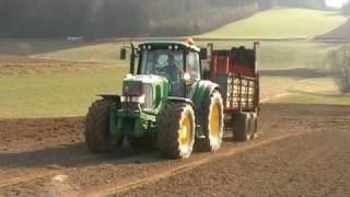 John Deere 6620 & Kirchner Mistreuer