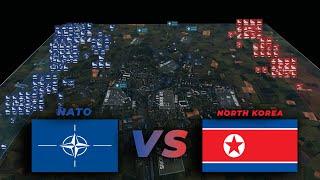 350.000 NATO ARMY vs 125.000 NORTH KOREAN ARMY | WARNO