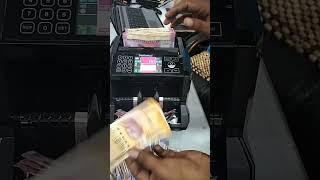 #trending RBI Note Counting Machine With Fake Note Detector #shorts #2023 #notenews #2000note