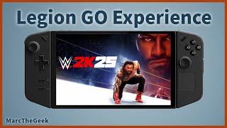 WWE 2K25 Gameplay on Legion Go