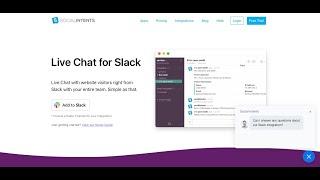 How to Add Live Chat to Slack