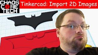 How to Turn 2D Images into 3D Objects - Tinkercad Tutorial