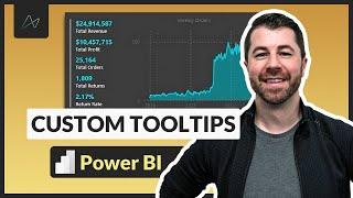 How to Design Custom Report Tooltips in Power BI Desktop (PBIX File Included!)