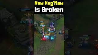 New Kog'Maw Is Broken - League of Legends #shorts