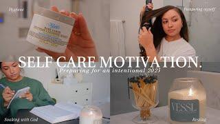 SELF CARE MOTIVATION| prepping for 2025 + slow self care + encouragement for the new year & more!