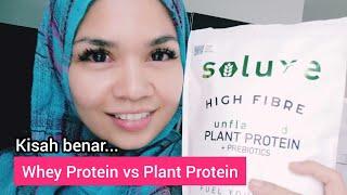  UnBoxing Soluxe Protein: Whey Protein Vs Plant Protein