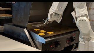 Flippy the Burger Flipping Robot at CaliBurger Pasadena