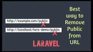 Laravel 11 How to remove public from URL and fix style error