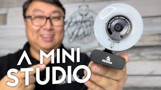 Best Cheap HD 60fps Webcam with Ring Light