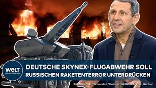 UKRAINE-KRIEG: Hypermoderne Skynex-Flugabwehr - Deutscher Schrecken für russischen Raketentruppen