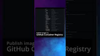 How to publish #docker images to #github  packages • #shorts