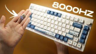 Wireless magnetic keyboard that can do 8000hz!? (Akko MOD007B HE PC Santorini Review)