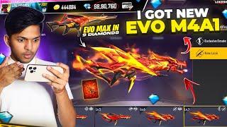 I Got New Dragon Evo M4A1 Skin In 9 Diamonds Trick  Garena Free Fire